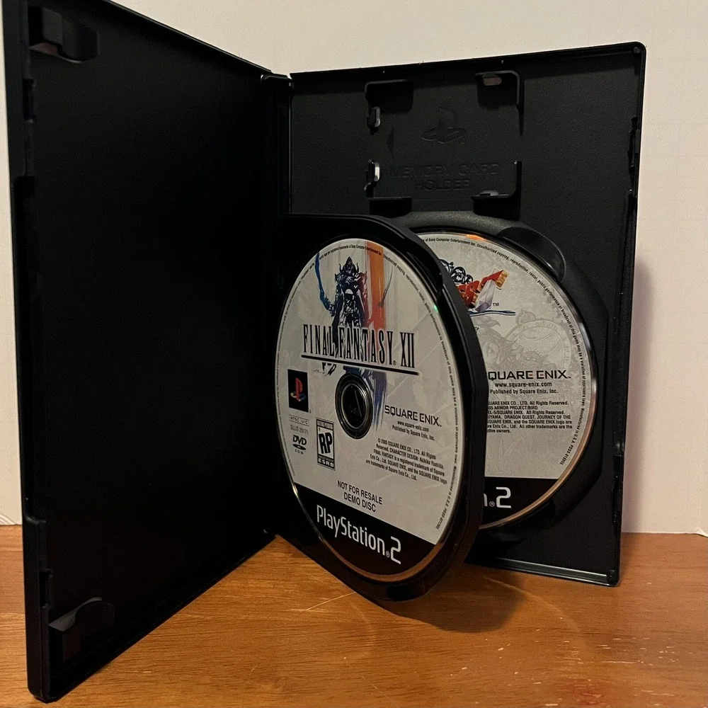 Dragon Quest 8 VIII: Journey of the Cursed King (PS2) Both Discs, Case w/ Demo!!